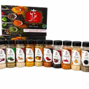 پک کامل ادویه۱۳عددی افراس