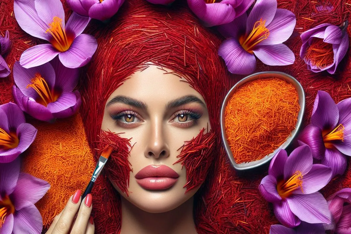زعفران به عنوان یک ماده طبیعی، فواید متعددی برای سلامت و شادابی پوست به همراه دارد